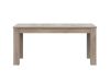 ASTON ST10, jídelní rozkládací stůl 160-200x90cm, dub cremona