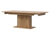 KRIS ST02, jídelní stůl rozkládací 160-200x90cm, dub evoke