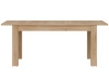 MILTON LA11, jídelní rozkládací stůl 160-200x90cm, dub cremona torro