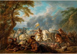 DDSO-4166 Pieter van Bloemen - Kavalérie v bitvě