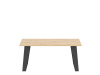 LOFT LT15, konferenční stolek 102x64cm, dub artisan / černá
