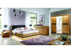 YORK Y18/140, postel 140x200cm, dub granson / grafit