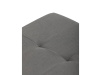 TAB-472 GREY6, taburet s úložným prostorem, látka šedá