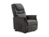 TV-1171 GREY2, relaxační křeslo s elektrickým ovládáním, látka šedá