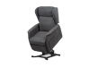 TV-1190 GREY2, relaxační křeslo s elektrickým polohováním, látka šedá
