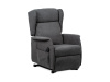 TV-1190 GREY2, relaxační křeslo s elektrickým polohováním, látka šedá