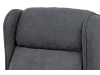 TV-1190 GREY2, relaxační křeslo s elektrickým polohováním, látka šedá