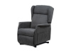 TV-1190 GREY2, relaxační křeslo s elektrickým polohováním, látka šedá