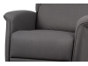 TV-1192 GREY2, televizní křeslo s elektrickým polohováním, látka šedá