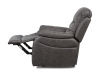 TV-4086 GREY, televizní křeslo, látka šedá