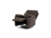 TV-4092 BR3 relaxační polohovací křeslo, látka coffee v dekoru vintage