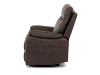 TV-4092 BR3 relaxační polohovací křeslo, látka coffee v dekoru vintage