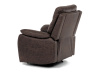 TV-4092 BR3 relaxační polohovací křeslo, látka coffee v dekoru vintage
