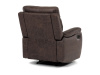 TV-4092 BR3 relaxační polohovací křeslo, látka coffee v dekoru vintage
