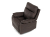 TV-4092 BR3 relaxační polohovací křeslo, látka coffee v dekoru vintage