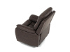 TV-4092 BR3 relaxační polohovací křeslo, látka coffee v dekoru vintage