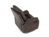 TV-4092 BR3 relaxační polohovací křeslo, látka coffee v dekoru vintage