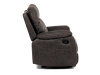 TV-4092 COF3 relaxační polohovací křeslo, látka coffee v dekoru vintage