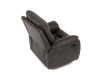 TV-4092 COF3 relaxační polohovací křeslo, látka coffee v dekoru vintage