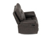 TV-4092 COF3 relaxační polohovací křeslo, látka coffee v dekoru vintage