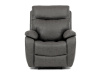 TV-4092 GREY3 relaxační polohovací křeslo, látka šedá v dekoru vintage