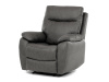 TV-4092 GREY3 relaxační polohovací křeslo, látka šedá v dekoru vintage