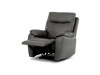 TV-4092 GREY3 relaxační polohovací křeslo, látka šedá v dekoru vintage