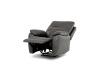 TV-4092 GREY3 relaxační polohovací křeslo, látka šedá v dekoru vintage