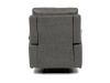 TV-4092 GREY3 relaxační polohovací křeslo, látka šedá v dekoru vintage