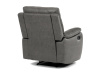 TV-4092 GREY3 relaxační polohovací křeslo, látka šedá v dekoru vintage