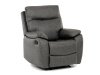 TV-4092 GREY3 relaxační polohovací křeslo, látka šedá v dekoru vintage
