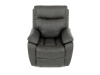 TV-4092 GREY3 relaxační polohovací křeslo, látka šedá v dekoru vintage