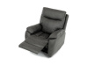 TV-4092 GREY3 relaxační polohovací křeslo, látka šedá v dekoru vintage