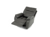 TV-4092 GREY3 relaxační polohovací křeslo, látka šedá v dekoru vintage