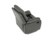 TV-4092 GREY3 relaxační polohovací křeslo, látka šedá v dekoru vintage