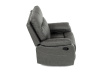 TV-4092 GREY3 relaxační polohovací křeslo, látka šedá v dekoru vintage