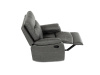 TV-4092 GREY3 relaxační polohovací křeslo, látka šedá v dekoru vintage