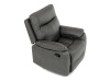 TV-4092 GREY3 relaxační polohovací křeslo, látka šedá v dekoru vintage