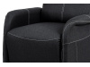 TV-5040 GREY2, relaxační křeslo, látka šedá