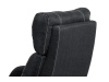TV-5040 GREY2, relaxační křeslo, látka šedá