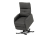 TV-5482 GREY2, křeslo elektricky polohovatelné, látka šedá