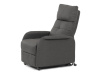 TV-5482 GREY2, křeslo elektricky polohovatelné, látka šedá