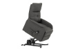 TV-5482 GREY2, křeslo elektricky polohovatelné, látka šedá