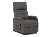 TV-5482 GREY2, křeslo elektricky polohovatelné, látka šedá