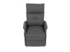 TV-5482 GREY2, křeslo elektricky polohovatelné, látka šedá