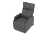 TV-5482 GREY2, křeslo elektricky polohovatelné, látka šedá