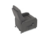 TV-5482 GREY2, křeslo elektricky polohovatelné, látka šedá