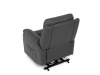TV-5874 GREY, křeslo elektricky polohovatelné, látka šedá v dekoru broušené kůže.