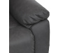 TV-5874 GREY, křeslo elektricky polohovatelné, látka šedá v dekoru broušené kůže.