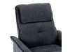 TV-7054 GREY2, televizní křeslo, látka šedá